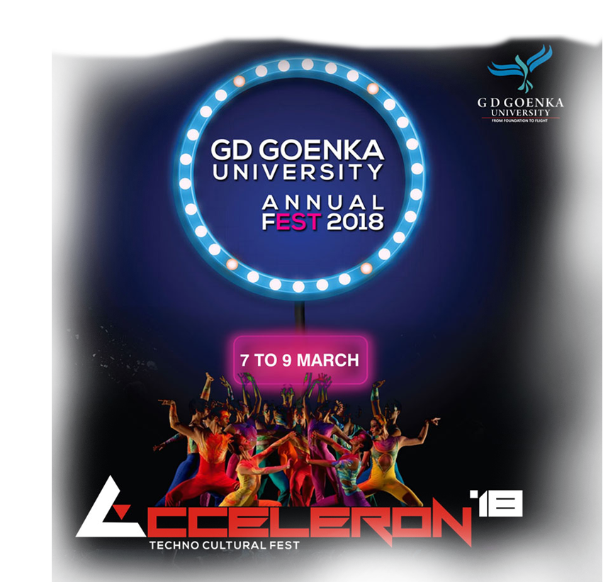 G D Goenka University culminates its Annual Techno Cultural and Sports Meet with DJ Night - News Release