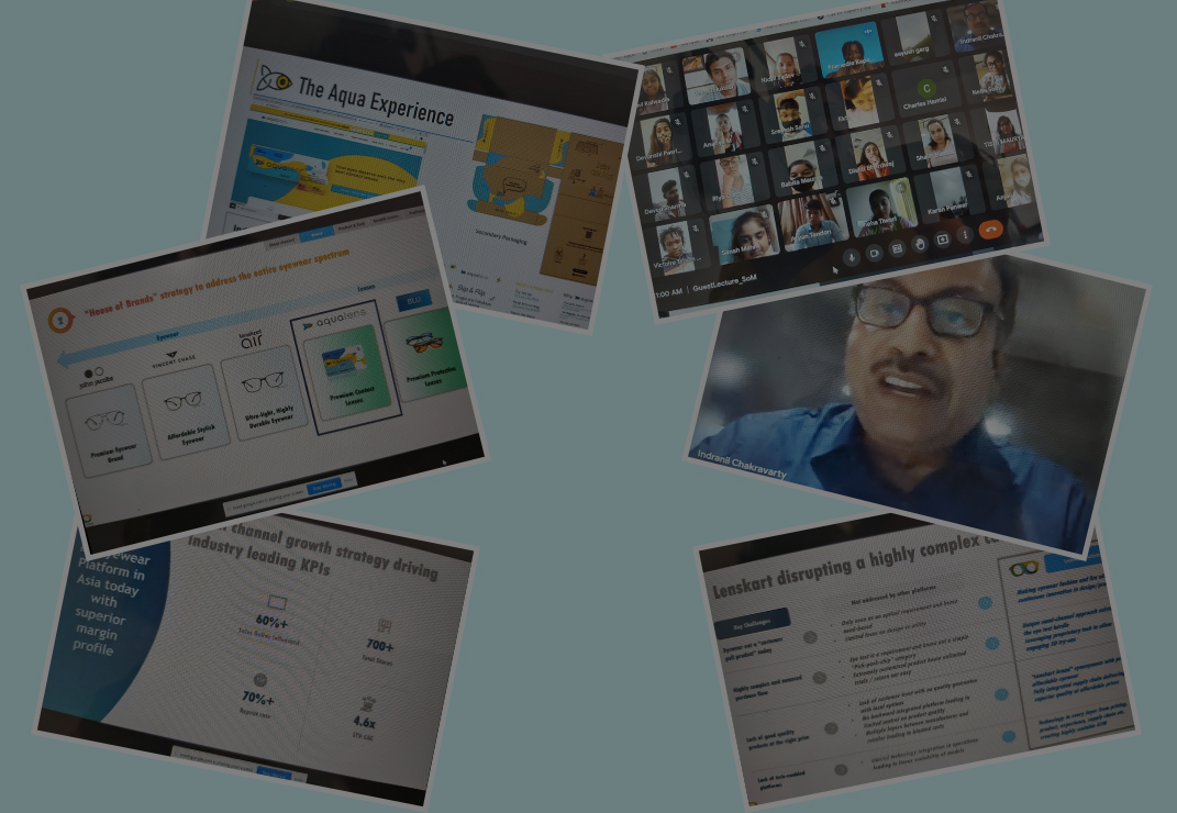 Webinar2 content for SOM website of Sep 8th by Mr. Indranil Chakravarty, Chief Business Officer, Lenskart. Report 