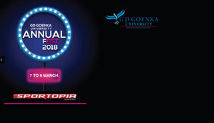 GDGU University Annual Fest 2018 Sportopia