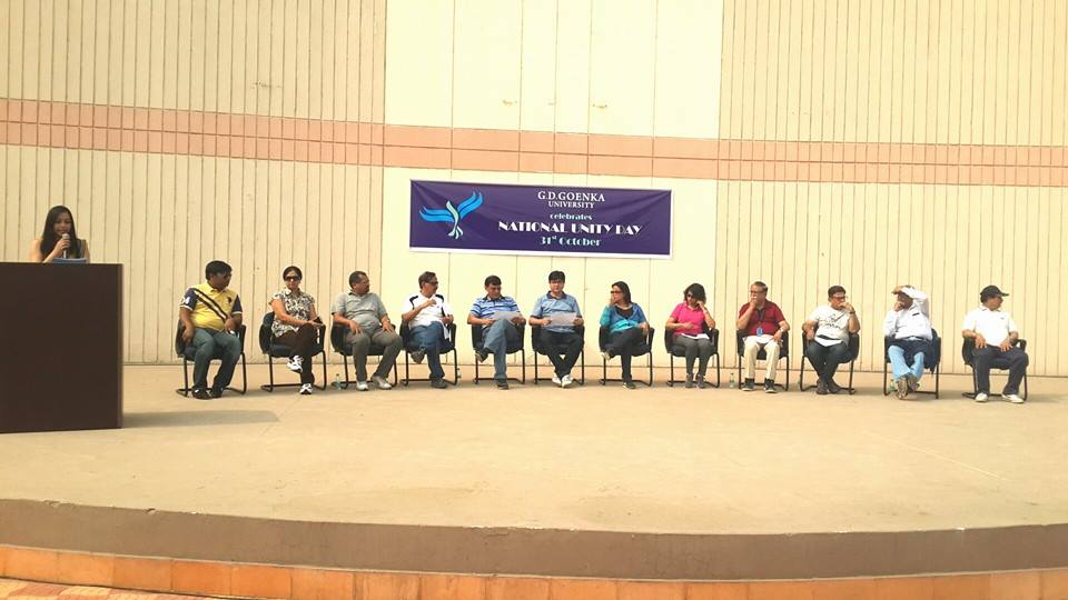 GD Goenka University celebrated the Birth Anniversary of Sardar Vallabhbhai Patel as National Unity Day
