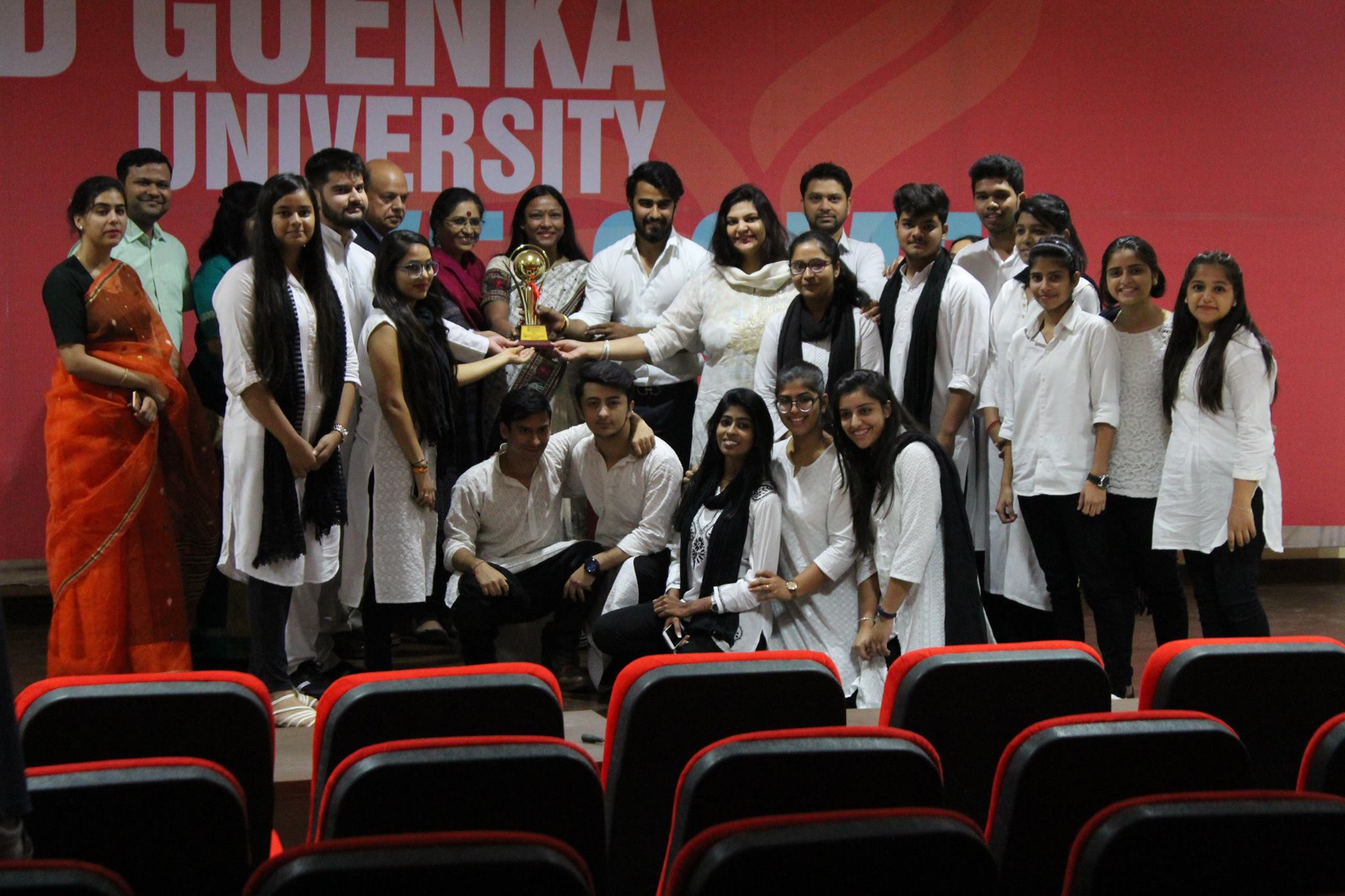 Board of Student Activities (BSA) - Dramatics Club organized drama competition in GD Goenka University