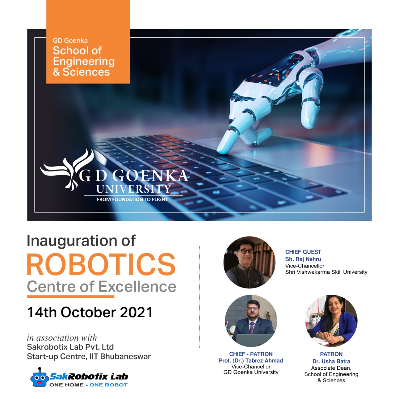 Inauguration of Robotics CoE