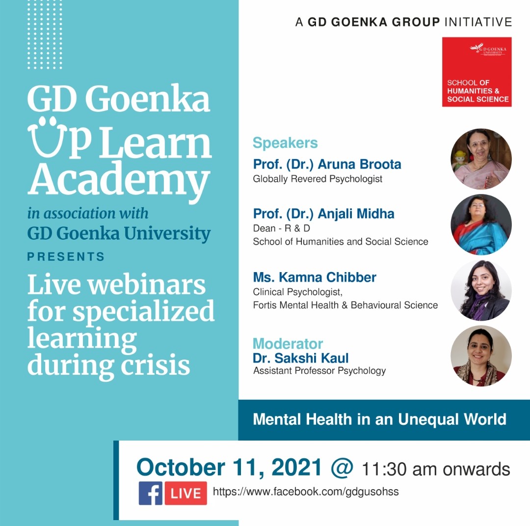 Mental Health in an Unequal World