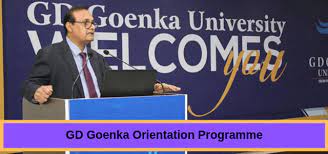 Students Induction & Orientation Programme of MBA students organised at GD Goenka University