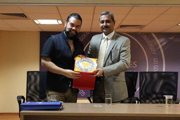 Guest Lecture on Entrepreneur by GD Goenka School of Management