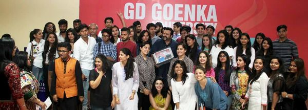 GD Goenka School Of Communication organised a non-stop 2 hour session with the most Awarded The Khurafati Nitin of 92.7 BIG FM