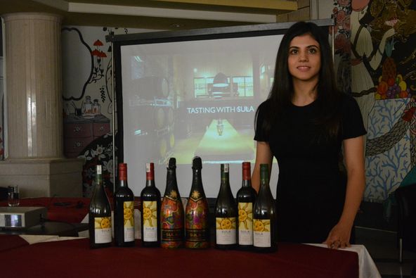 Master Class on Wine Appreciation Conducted by Sula Vineyards at Le Cordon Bleu School of Hospitality.