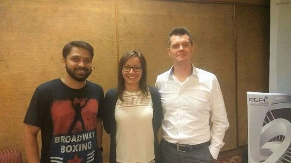 Mukesh Ray & Pritam Lenka, GD Goenka School of Architecture & Planning attended the launch of the latest version of ARCHICAD 21