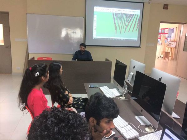 Ar. Mukesh Ray conducted 2 week-long workshops