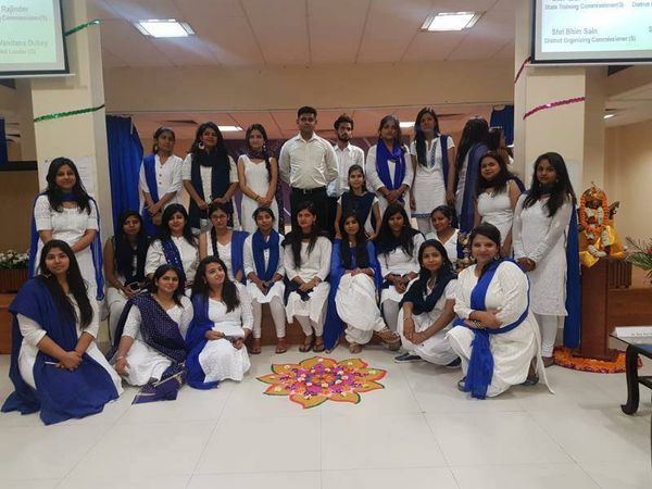 Scout & Guide camp organized by GD Goenka School of Education