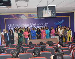 GD Goenka University organized a workshop for its students On \