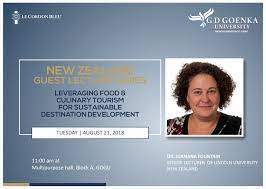 School of Hospitality conducting lecture on \