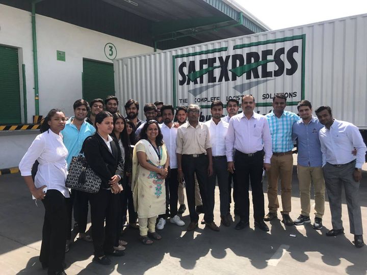 Industrial Visit at Safexpress Pvt. Ltd