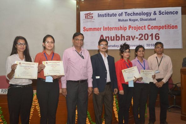 1st Prize in National Level Summer Internship Project Competition