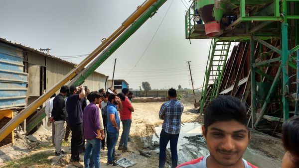 Site Visit for Civil Engineering Students: ILD Constructions, Gurgaon