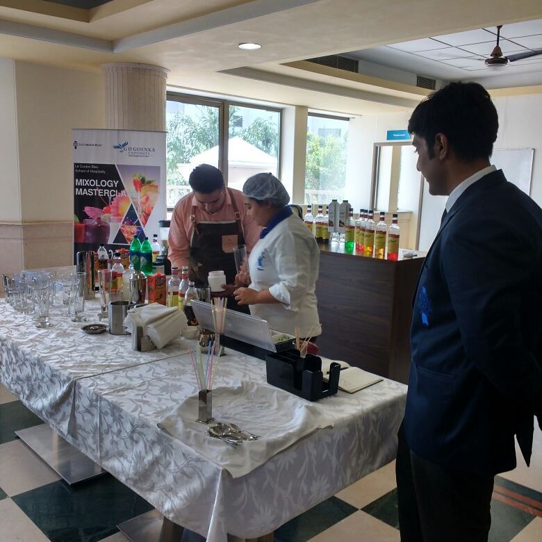 Davinci Master Mixology Class held at Le Cordon Bleu School of Hospitality