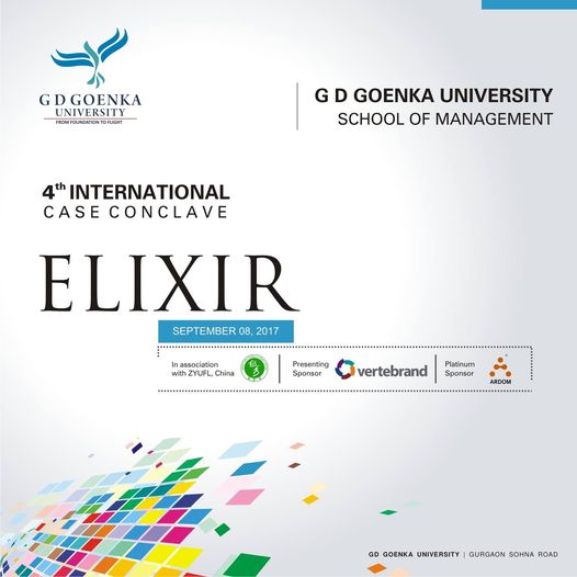 Press Release - 4th International Case Conclave Elixir 2017