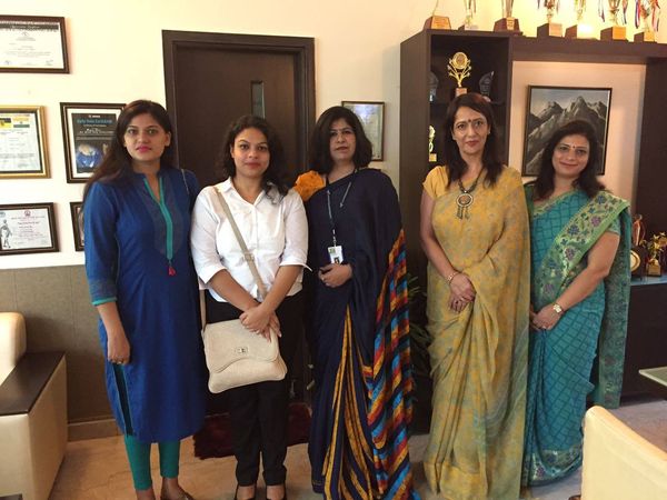 Student-Teachers of SoEd Visit G D Goenka Public Schools