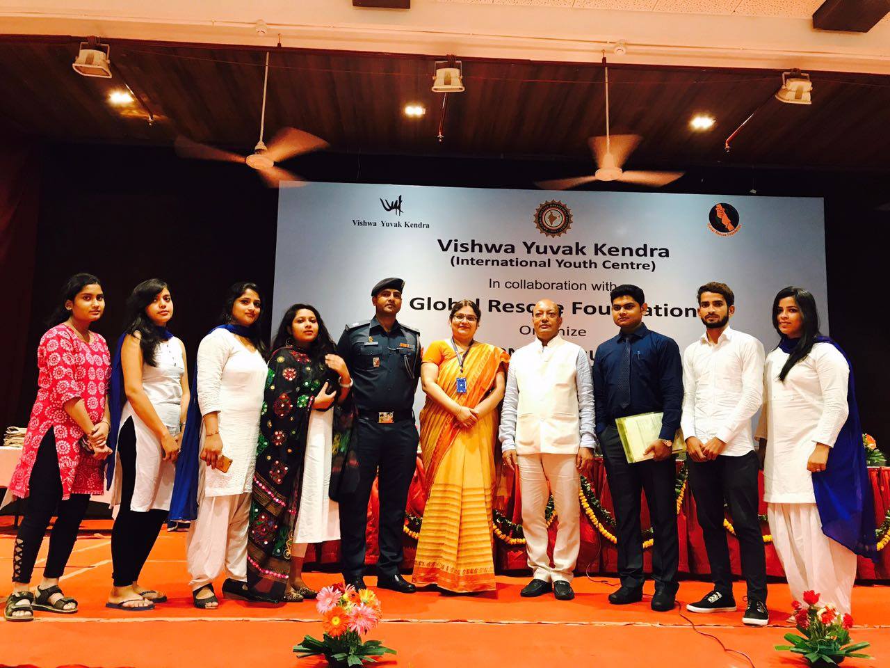 Participation in National Forum on Youth in Disaster Management Organised by Vishwa Yuvak Kendra in Collaboration with Global Rescue Foundation