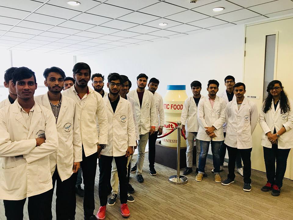 Visit to Yakult Danone – by B.pharmacy III semester September 8,2018