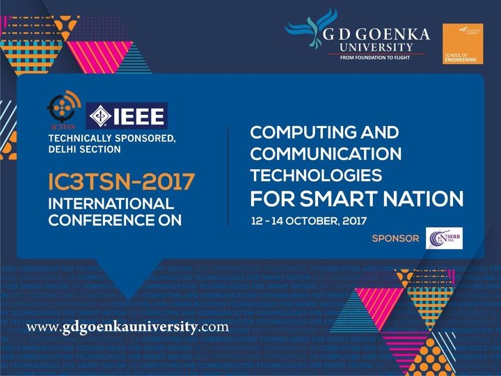 GD Goenka School of Engineering hosted International Conference on Computing and Communication Technologies for Smart Nation