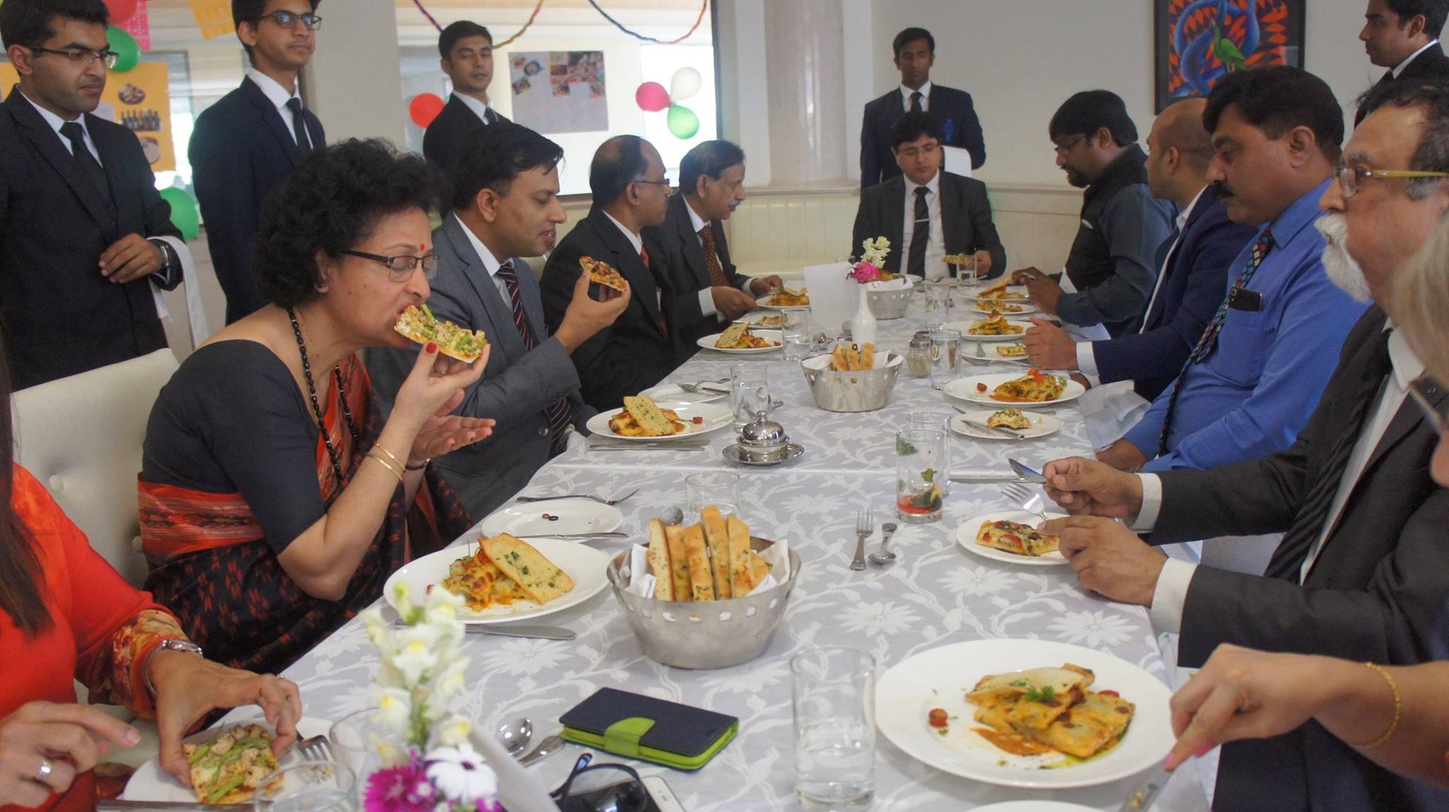 Le Cordon Bleu School Of Hospitality, GD Goenka University had organised the Italian Theme Luncheon