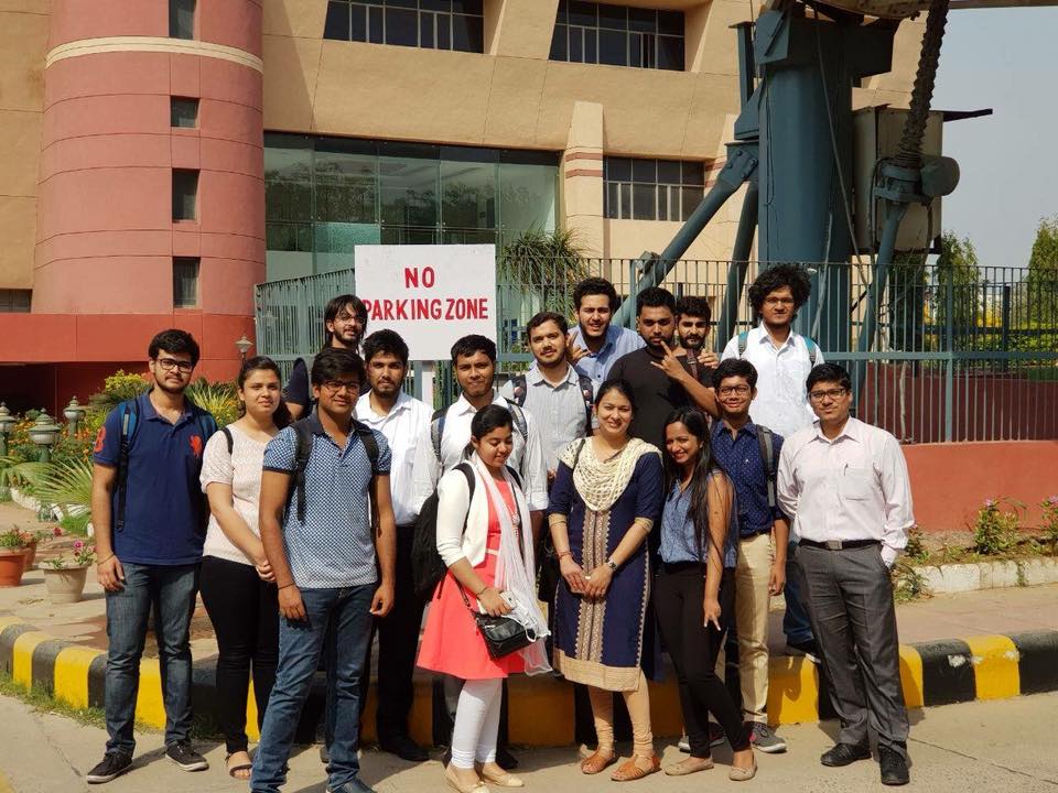 Visit to Airport Authority of India by Students of School of Engineering
