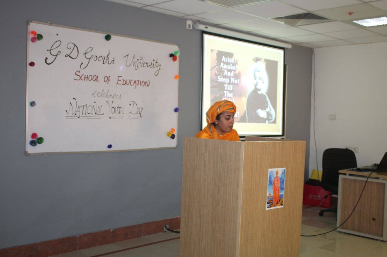School Of Education Celebrates National Youth Day