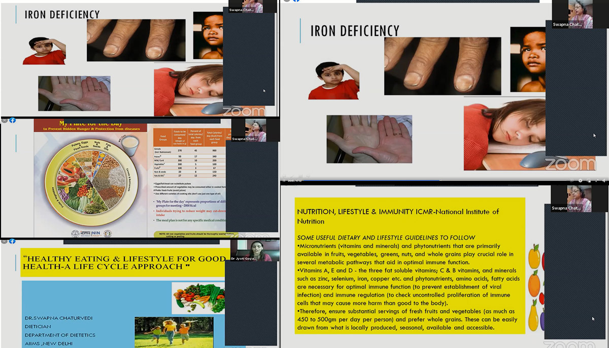 Healthy Eating & Lifestyle for Good Health - A Life Cycle Approach