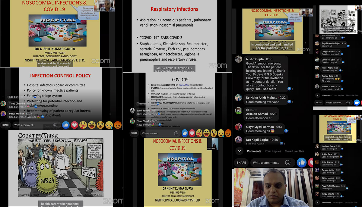 Nosocomial Infection and COVID 19
