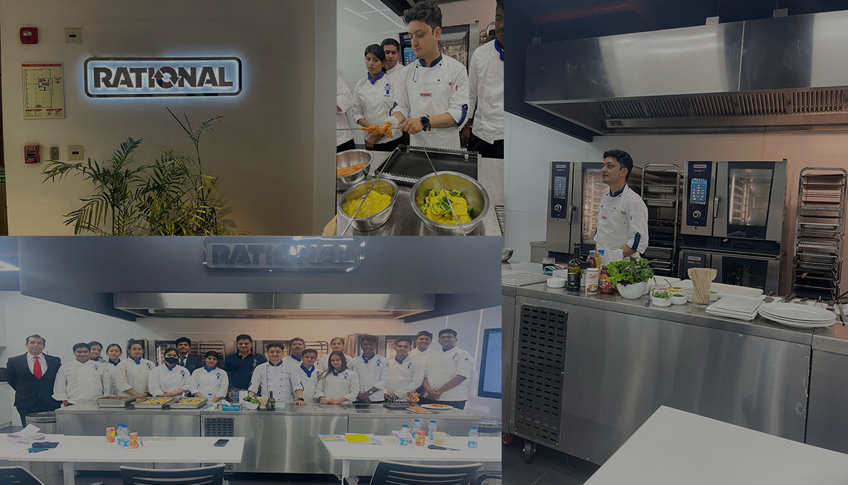 Visit to Rational Test Kitchen and base at World Mark Gurgoan.