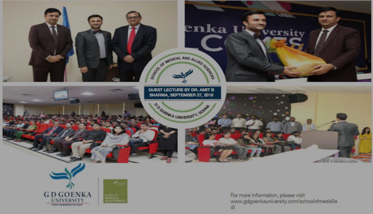 GUEST LECTURE BY DR. AMIT BHUSHAN SHARMA