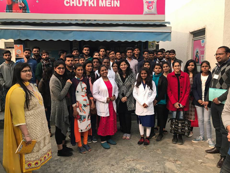 VISIT TO MOTHER DAIRY