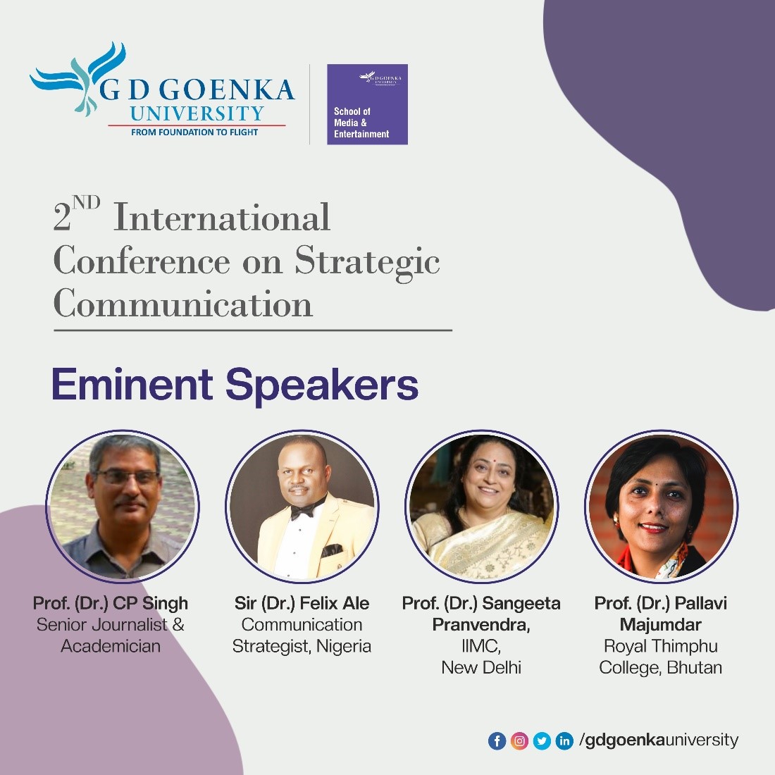 2nd International Conference on Strategic Communication (ICSC)