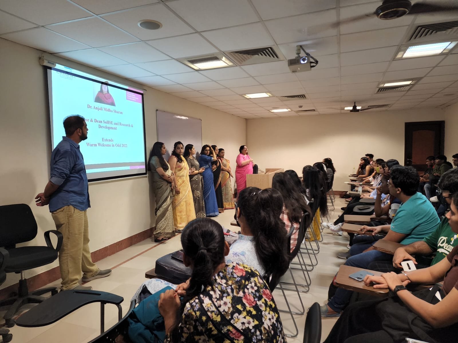 Orientation Day for the registration process