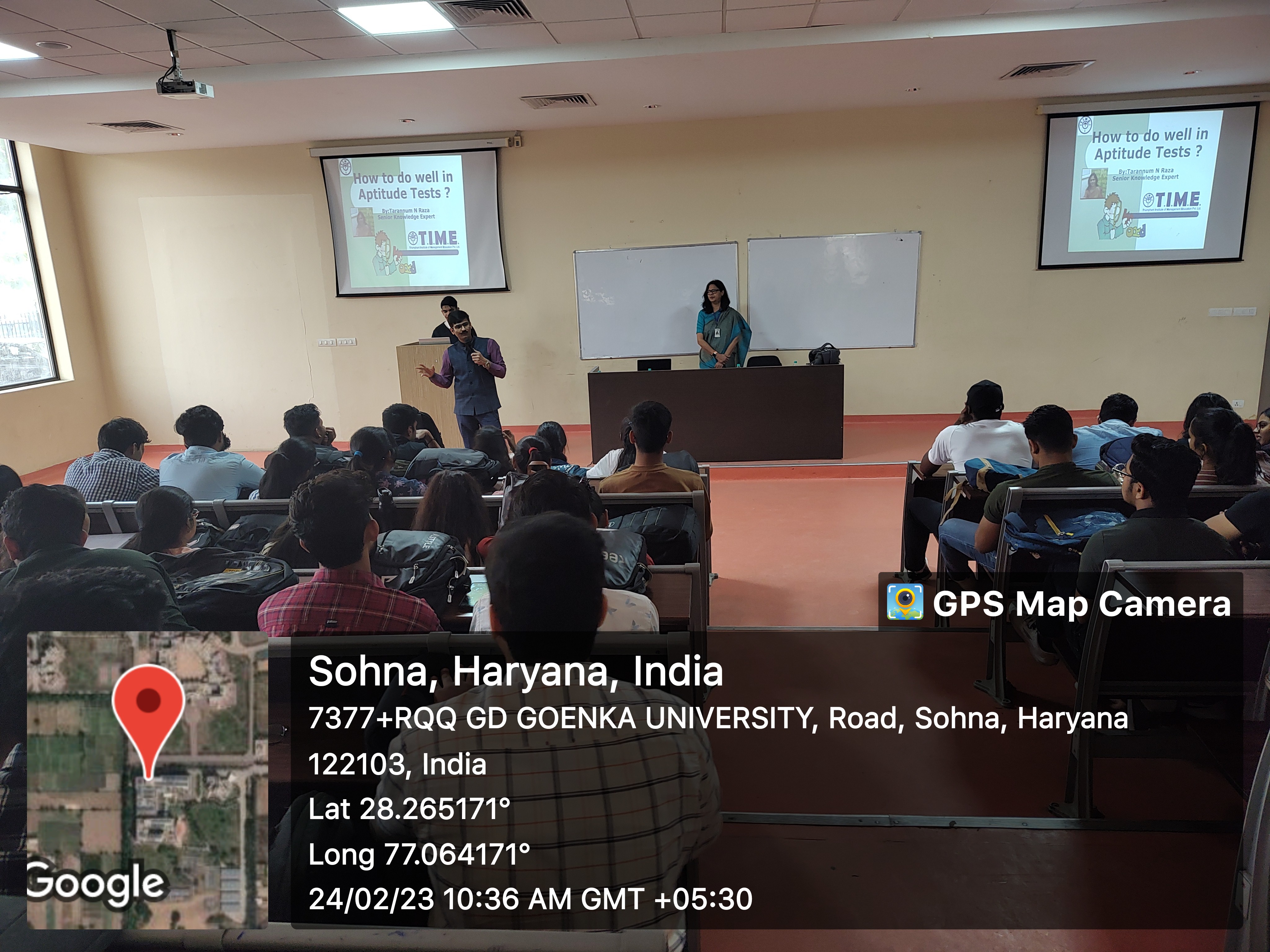 Guest Lecture on “General Aptitude”