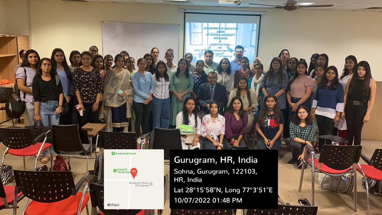 Guest Lecture on Mock Lecture