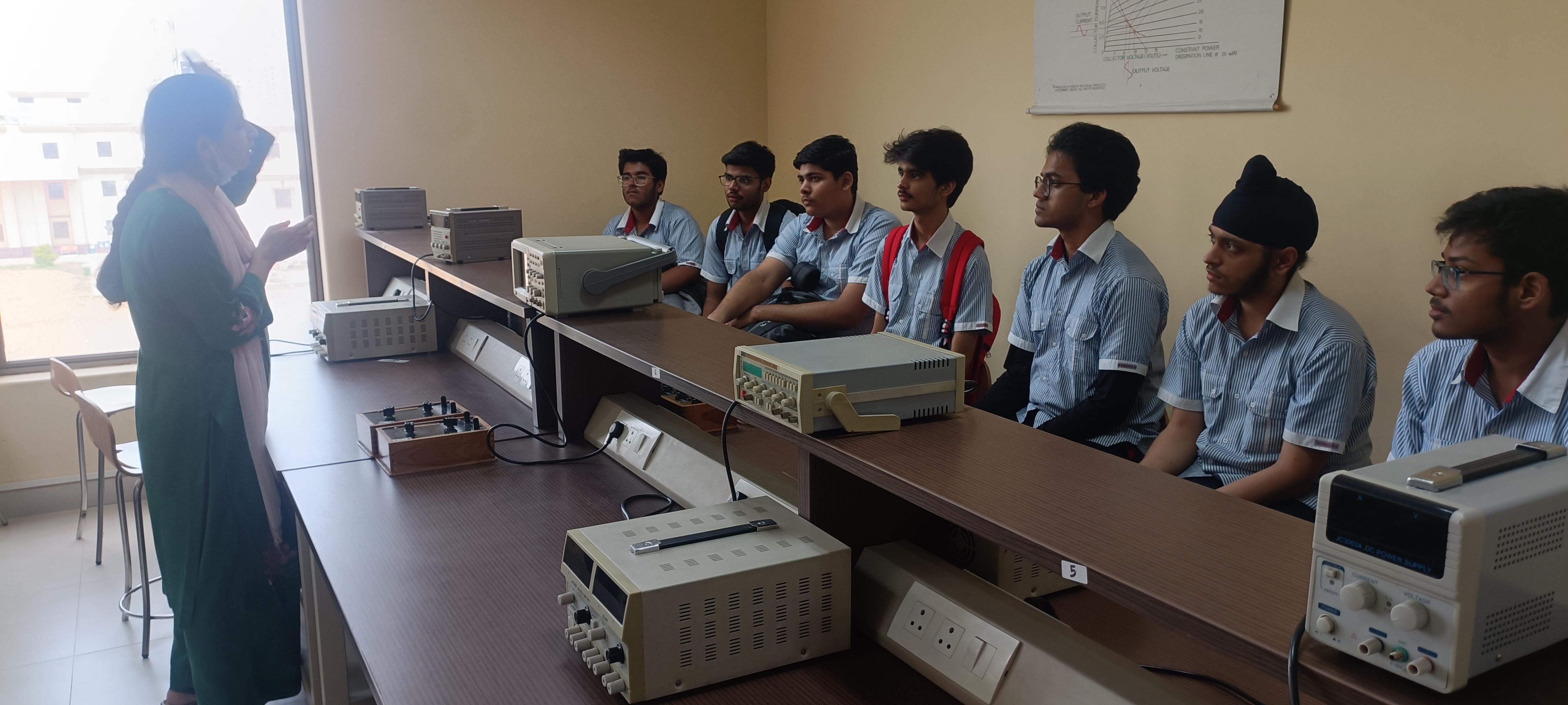 Training Session on the Electric Components