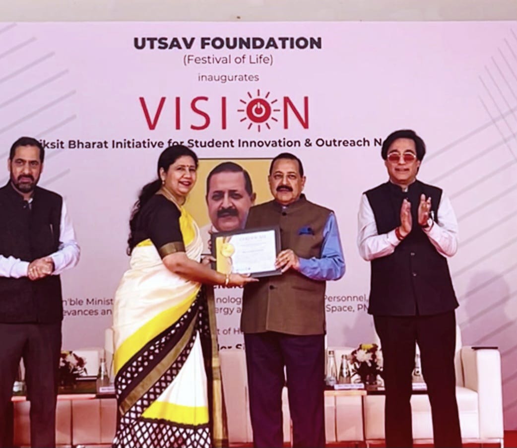 Dr. Sunanda Vashishth's Bharat Sewa Ratan Puraskar 2024
