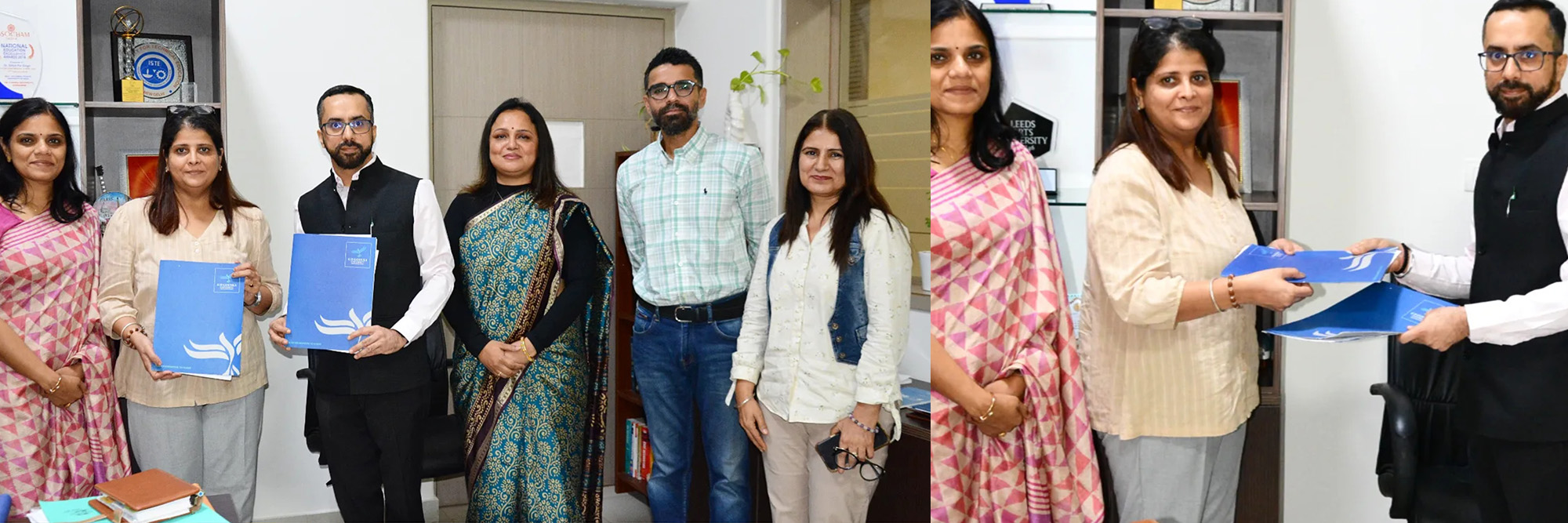 Memorandum of Understanding (MoU) Between the School of Management at GD Goenka University and the Confederation of Indian Industry’s Young Indians (Yi) Initiative