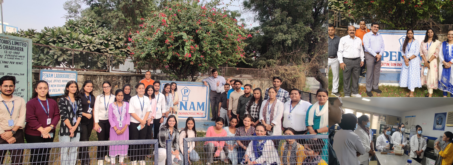 Educational visit to Penam Laboratories Limited, Dharuhera