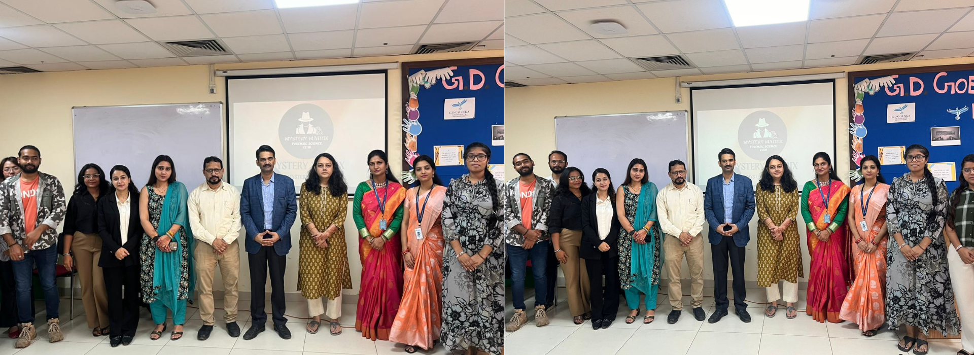 Expert Lecture on Blood Stain Pattern Analysis and Inauguration of 'Mystery Matrix' Club