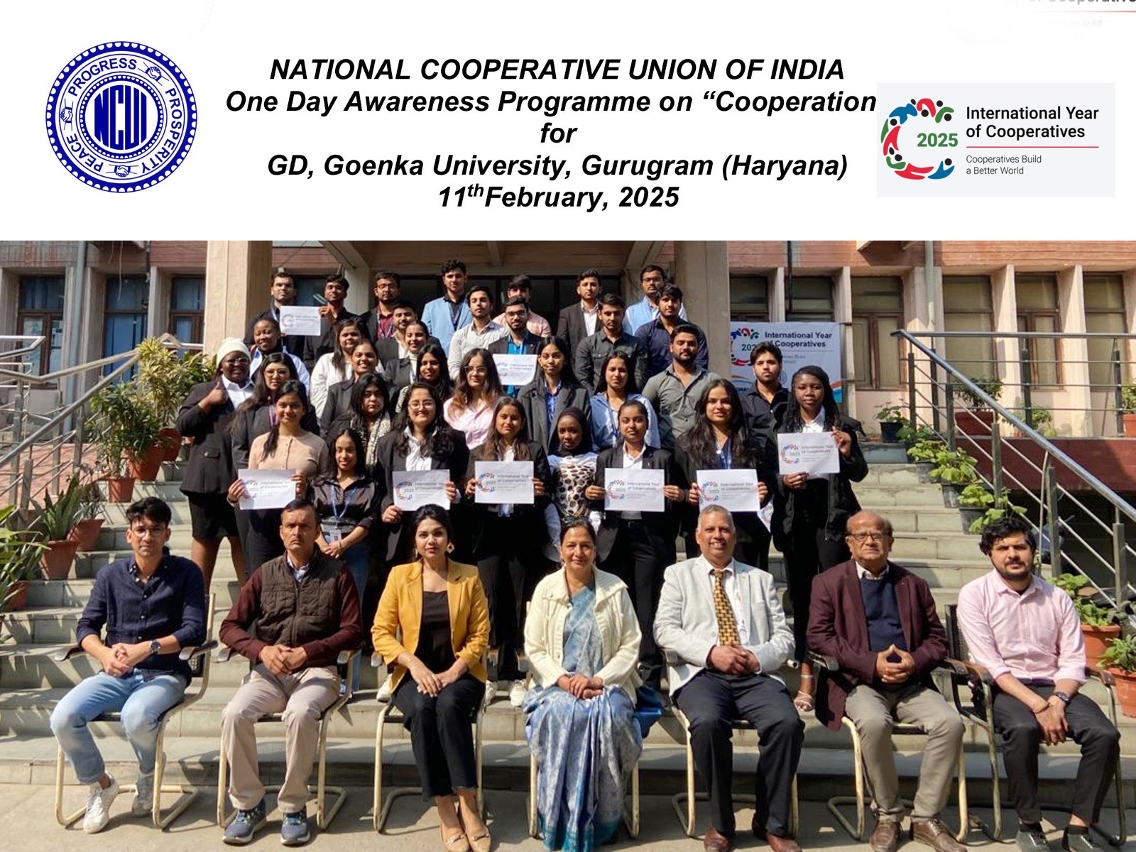 Industrial Visit to NCUI – A Learning Experience for BBA Students