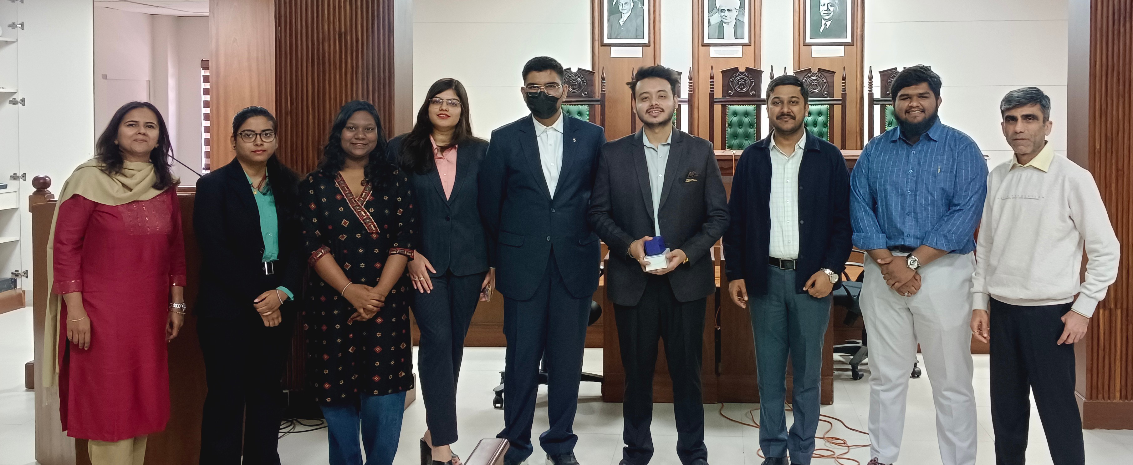 Guest Lecture by Mr. Maurya Hanspal from JP Morgan Chase & Company