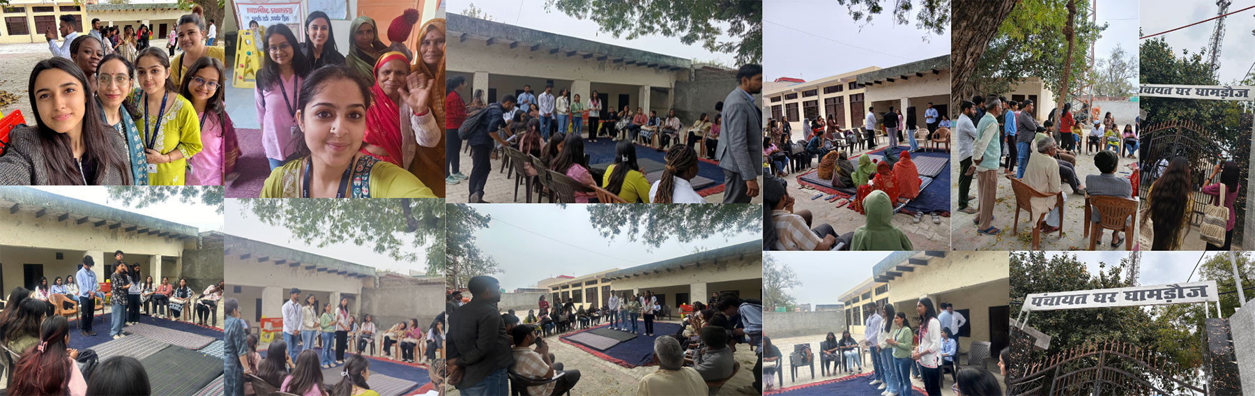 Visit for Social Awareness to Ghamroj Village