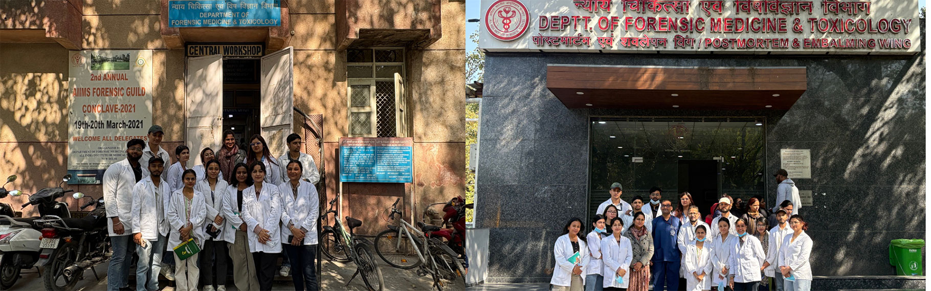 Visit to Forensic Medicine and Toxicology (FMT) Department at AIIMS, New Delhi