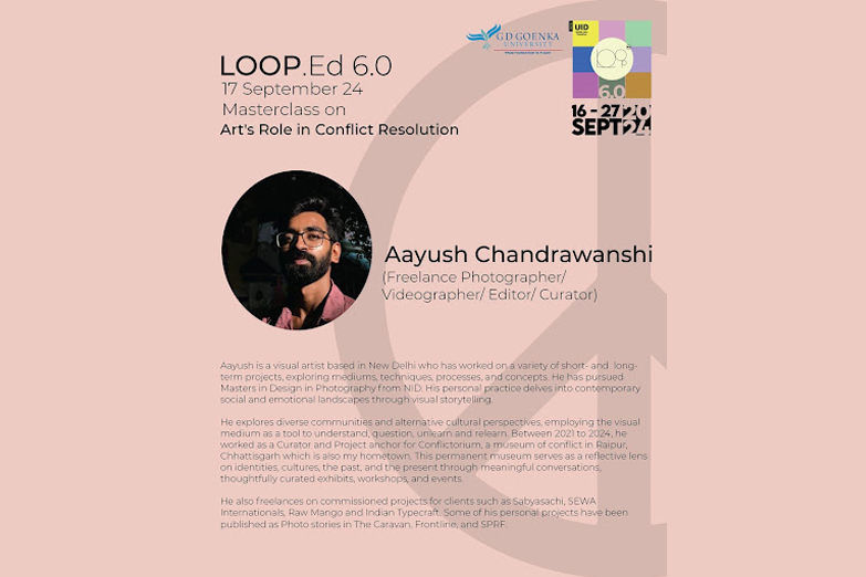Art’s Role in conflict Resolution with Aayush Chandrawanshi
